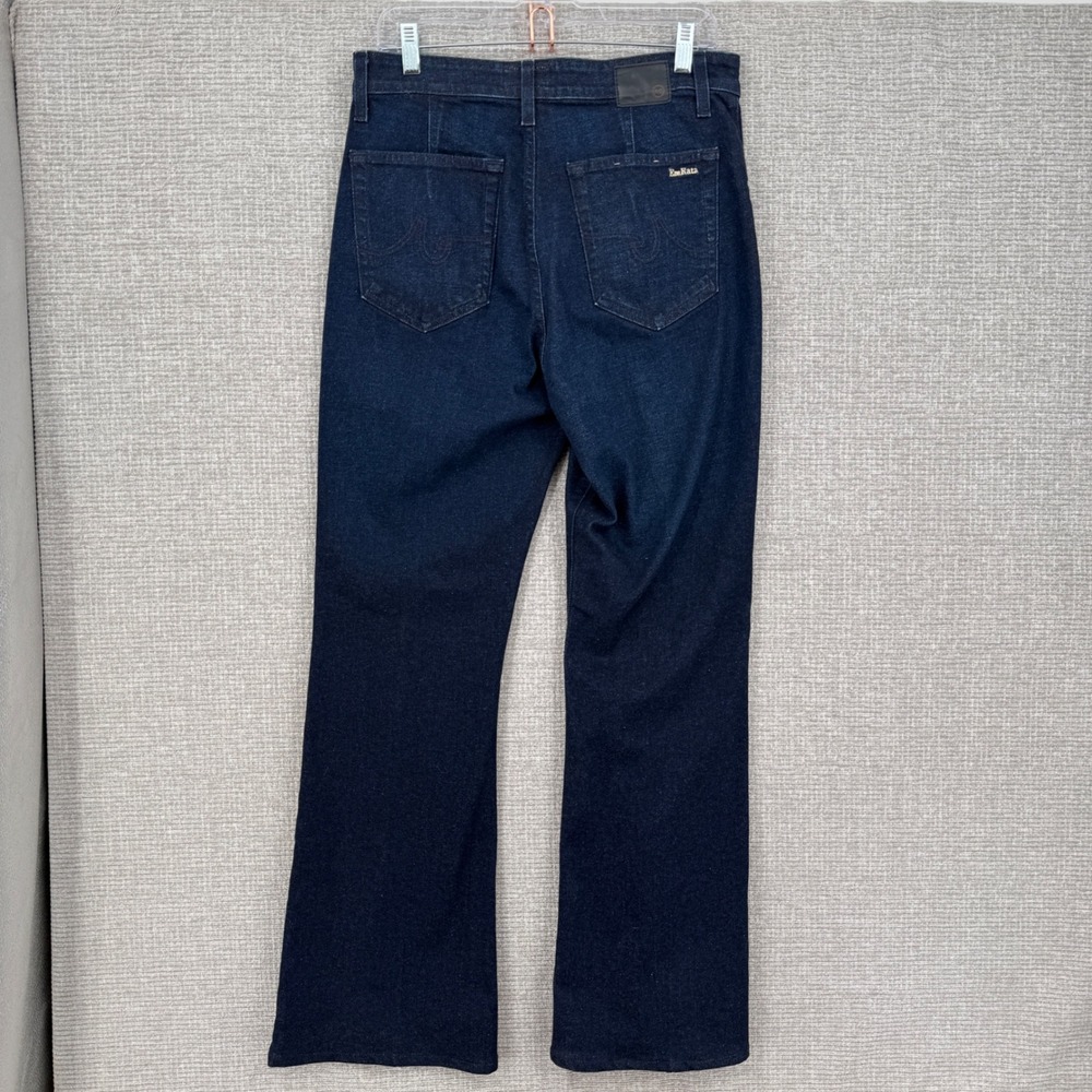 AG Adriano Goldschmied‎ EmRata Flare Jeans Womens 31 Stretch Seam Detail Boho - Picture 2 of 14